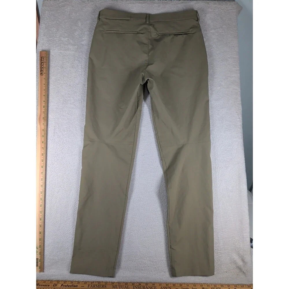 Banana Republic Slim City Pant 34x34 Commuter Stretch Cliff Rock slim fit